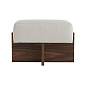 DB8002 Tuck Ottoman Bone Linen Arteriors диван — фото 2
