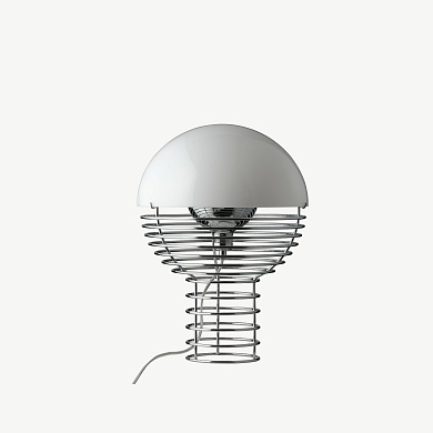 Настольная лампа Wire Ø30 белый Verpan 101206