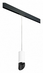 PRORP648687 Lightstar Rullo подвесной трековый светильник цилиндрической формы белого цвета для однофазного шинопровода