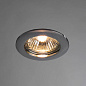 Точечный встраиваемый светильник Arte Lamp BASIC A2103PL-1CC — фото 1