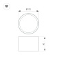 054913 Arlight Светильник SP-BISCOTTO-R120-12W Warm3300-MIX (WH, 80 deg, 230V) — фото 1