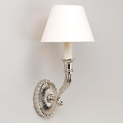 WB0006.NI.EU Sudbury Bathroom Wall Light, Nickel