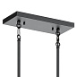 Aivian 42" 8 Light Linear Chandelier Black люстра 52400BK Kichler — фото 11