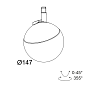 23243 9205 B Delta Light PR SPLITLINE M26L - трековый светильник Tweeterl — фото 1