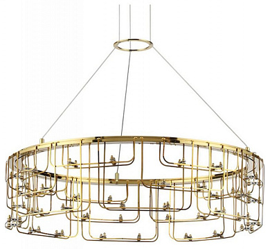 7060/44L Odeon Light ZAHA подвесная люстра 44W 3960lm 3000K