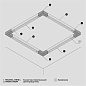 TRA005CL-31W-L Maytoni Accessories for tracks Trinity Комплектующие для систем освещения с токоведущими элементами Белый — фото 6