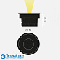 Up 165 circular светильник Kreon kr982601 драйвер в комплекте diffusing lens белый