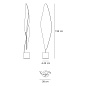 1504010A-B-STOCK Cosmic Artemide торшер — фото 3