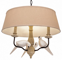 LOFT1029A-2 Loft It Birds подвесной светильник с несколькими тканевыми абажурами