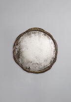 Antique Bronze with Antiqued Glass