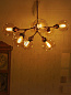 Branching 8 Light Antique Copper Chandelier люстра FOS Lighting UFO-Cppr-Boro-CH8