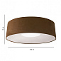 PLVEL100E27BLBW Axolight Velvet 100 PL современный потолочный светильник белый; синий — фото 1