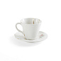 SE09643 Seletti Kintsugi Фарфоровая кофейная чашка + тарелка №3 — фото 1
