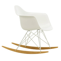 4055737192302 Vitra Eames Кресло-качалка, белый/золотистый клен