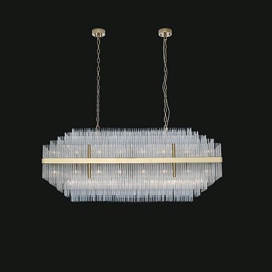 Люстра Spiga di Cristallo JAGO, 150×55 см NCS 351
