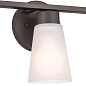 Stamos 20" 3 Light Vanity Light Olde Bronze настенный светильник 55121OZ Kichler — фото 8