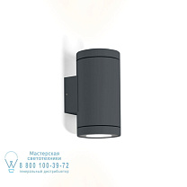 TUBE OUTDOOR WALL SURFACE 2.0 LED 2x 8W CRI90 3000K ANTHRACITE GREY Wever Ducre