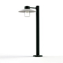 Aubanne N° 3; Clear glass E27 23W; Slate grey