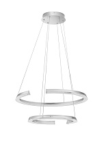 Triac Dimmable Chrome Stainless Steel, Aluminium &Acrylic LED 70Watt 220-240Volt 4117 Lm IP20 3500K D:63 H:120 cm