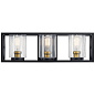 Moorgate 23" 3 Light Vanity Light with Clear Glass Black настенный светильник 55065BK Kichler — фото 3