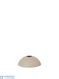 100300693 Ferm Living Hoop металлический абажур для подвесного светильника низкой купольной формы