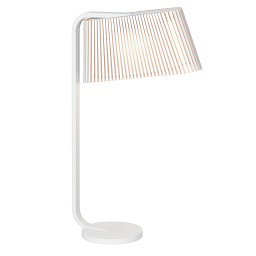 7020-WHT-W Secto Design Owalo настольная лампа