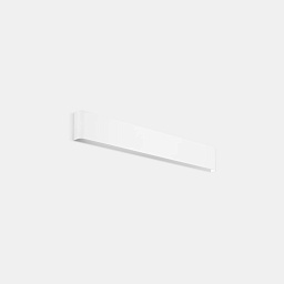 307015 Ideal lux Delta настенный светильник с прямолинейным корпусом белого цвета для акцентной подсветки
