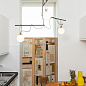 Artemide NH S3 14 SP LED дизайнерский подвес с тремя светящимися шарами — фото 5