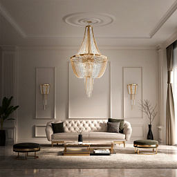 9240.100 Castro lighting Gatsby настенный светильник с коротким корпусом и матовым рассеивателем