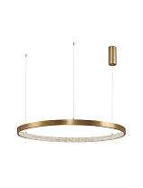 Triac Dimmable Antique Brass Aluminium & Acrylic LED 60 Watt 220-240 Volt 4030Lm 3000K IP20 D: 110 H: 120 cm