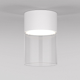 a064710 Elektrostandard Lumen накладной потолочный светильник с прозрачным цилиндрическим стеклянным плафоном