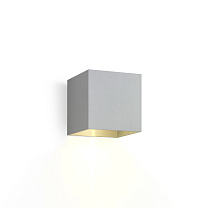 BOX WALL 1.0 LED, алюминий брашированный, теплое диммирование, 6 Вт