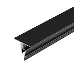 040703 Arlight Профиль STRETCH-SHADOW-CEIL-2000 BLACK (A2-CONTOUR-PRO)