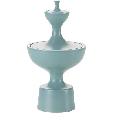 20138702 Ceramic Vitra Керамическая ваза №1 серо-голубая