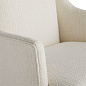 8155 Budelli Wing Chair Cloud Boucle Grey Ash Arteriors мягкое сиденье — фото 7