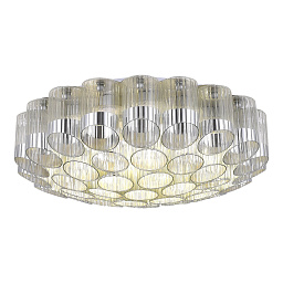 SL1662.102.19 ST-Luce Akkord потолочный накладной светильник с прозрачным плафоном из круглых секций