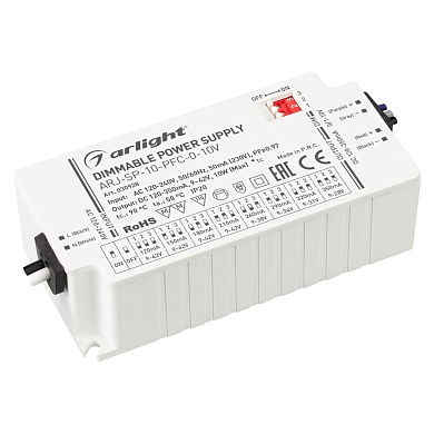 030928 Arlight Блок питания ARJ-SP-10-PFC-0-10V