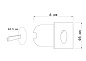 A3402IN-1BK Arte Lamp Piazza подсветка для лестниц LED 1х2W 60Lm 4200K — фото 2