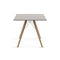 Faz wood dining table 80x80x74 стол, Vondom