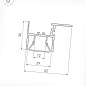 023864 Профиль FOLED-CEIL-SIDE-2000 Arlight