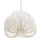 Люстра Arteriors Tilda Large, белёное дерево и белое железо — фото 6