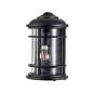 Настенный уличный светильник Lighthouse Feiss FE-LIGHTHOUSE-7-BLK текстурированный черный — фото 4
