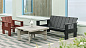 AE670-D362-AM89 Hay Стол Crate Lounge 75x75 см, London Fog — фото 3