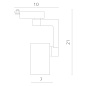 A2321PL-1BK Arte Lamp 1ph atre lamp lights светильник для однофазного шинопровода LED 20W 1600Lm 3000K — фото 6