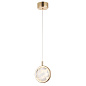 CIELO SP6W LED GOLD Crystal lux CIELO Светильник подвесной LED 6W 600Lm — фото 3