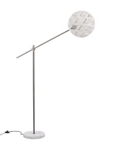 Floor Lamp CHANPEN M Ø36 diamant gun metal/White