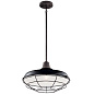 Pier 1 Light 16" Convertible Pendant Black уличный подвесной светильник 49993BK Kichler — фото 4