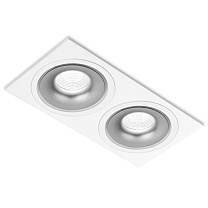 Потолочные светодиодные светильники Led technology SFERA R 22.30 W 2FW NO DIM белый + серебристый