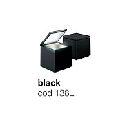 CUBOLED - lampe de table/Noir