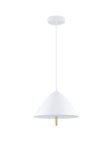 Sandy White Metal & Acrylic LED 17Watt 220-240Volt 917Lm IP20 3000K D:40 H:150 cm